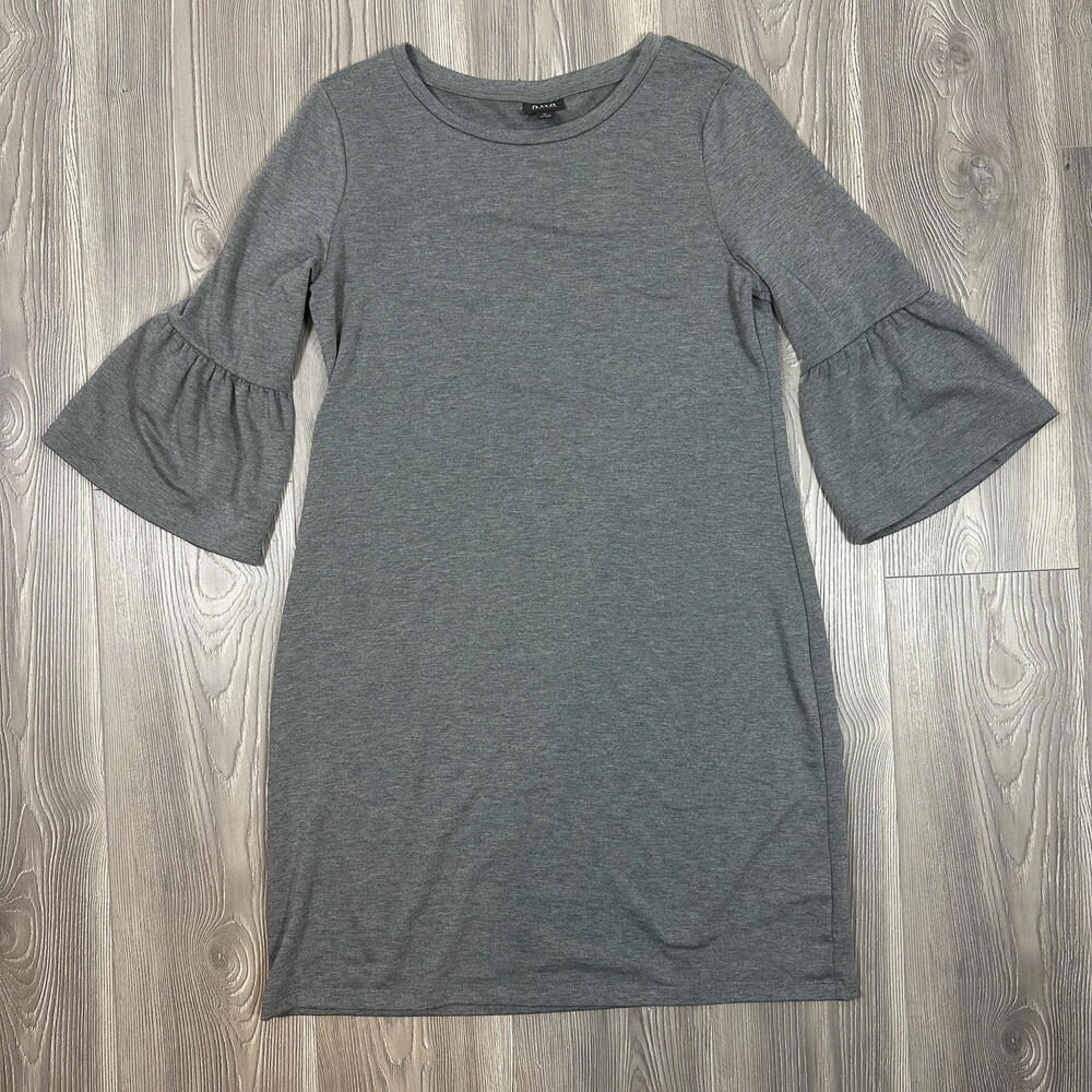 a.n.a Grey Casual Dress‎ with Ruffle Sleeves